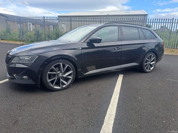 Skoda Superb Estate, Diesel, 2018, Black
