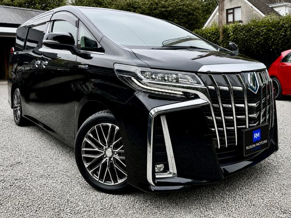 Toyota Alphard MPV, Petrol Hybrid, 2019, Black
