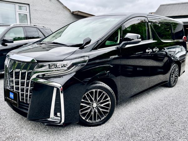 Toyota Alphard MPV, Petrol Hybrid, 2019, Black