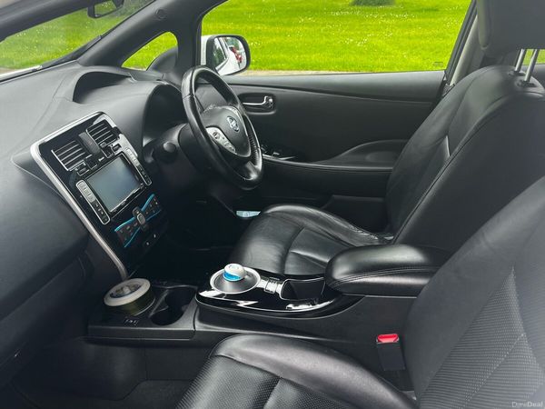 Nissan Leaf Hatchback, Electric, 2014, White