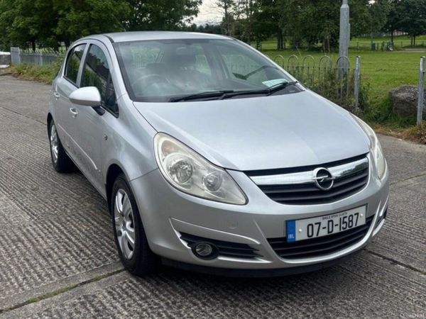 Opel Corsa Hatchback, Petrol, 2007, Silver