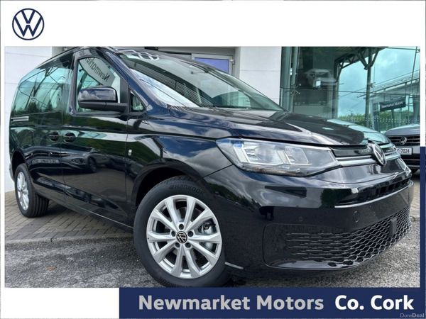 Volkswagen Caddy Maxi Life MPV, Petrol Plug-in Hybrid, 2026, Black