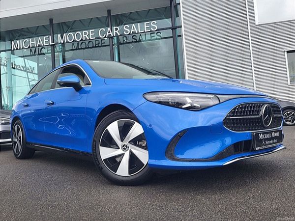 Mercedes-Benz CLA Saloon, Petrol Plug-in Hybrid, 2026, Blue