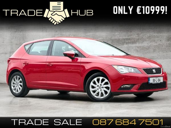 SEAT Leon Estate, Diesel, 2018, Red