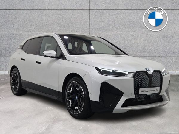 BMW iX SUV, Electric, 2022, White