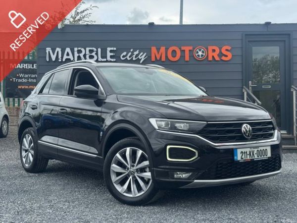Volkswagen T-Roc SUV, Diesel, 2021, Black