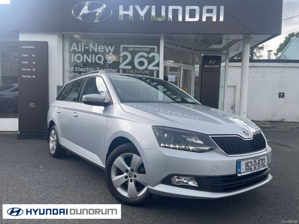 Skoda Fabia Estate, Petrol, 2015, Silver