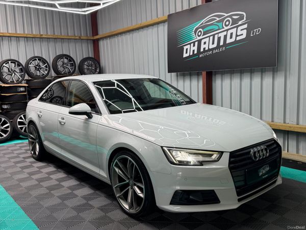 Audi A4 Saloon, Petrol, 2018, White