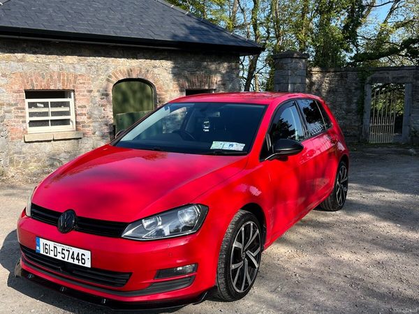 Volkswagen Golf Hatchback, Diesel, 2016, Red