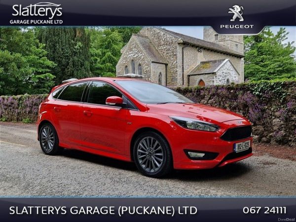 Ford Focus Hatchback, Diesel, 2018, Red