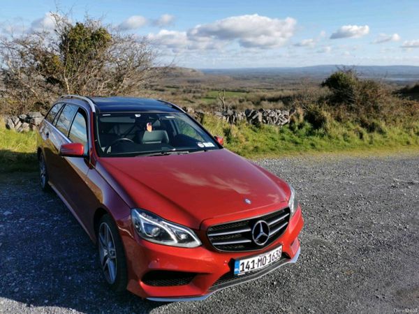Mercedes-Benz E-Class Estate, Diesel, 2014, Red
