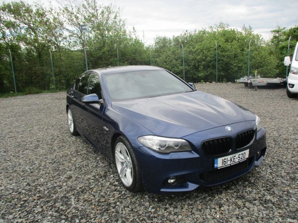 BMW 5-Series Saloon, Diesel, 2016, Blue