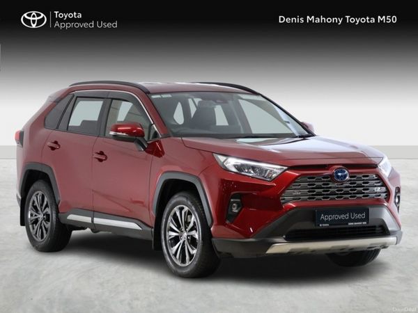 Toyota RAV4 SUV, Petrol Hybrid, 2023, Red