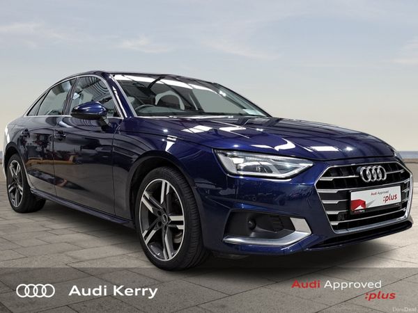 Audi A4 Saloon, Diesel, 2021, Blue