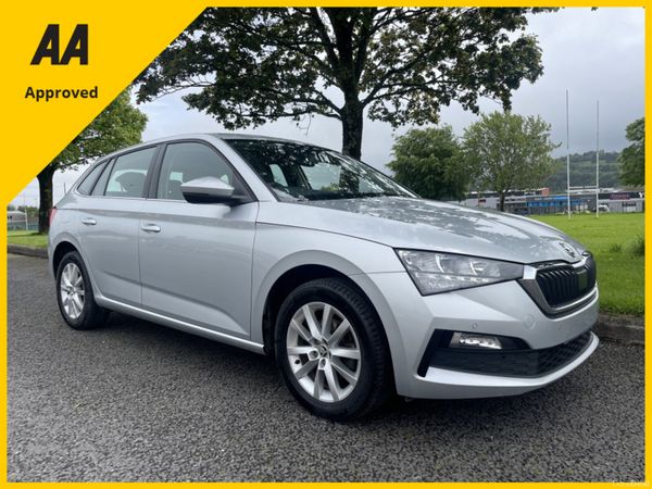 Skoda Scala Hatchback, Petrol, 2022, Silver