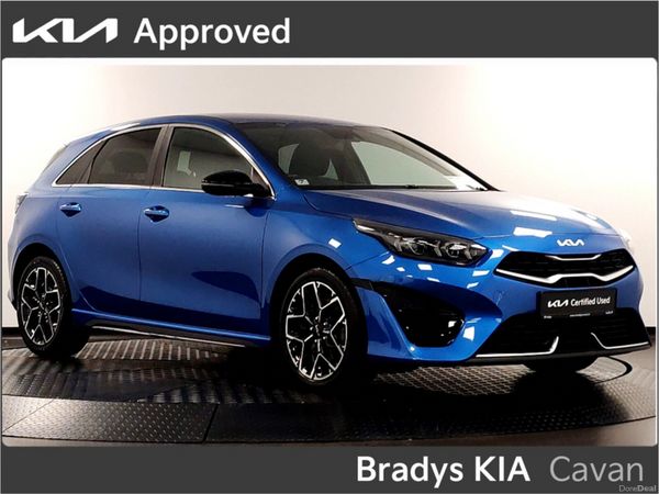 Kia Ceed Hatchback, Diesel Hybrid, 2023, Blue