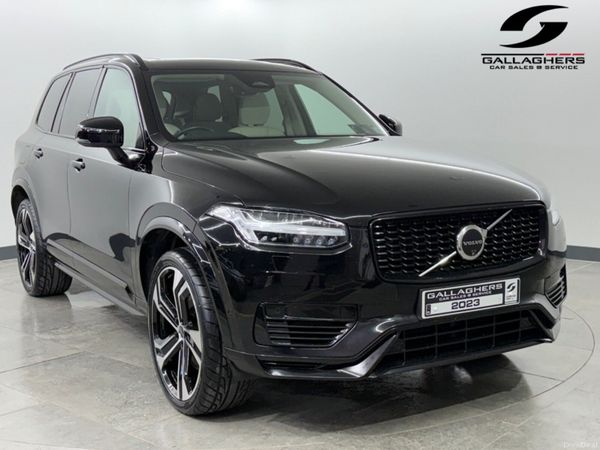 Volvo XC90 SUV, Petrol Plug-in Hybrid, 2023, Black