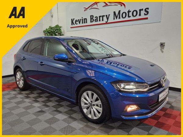 Volkswagen Polo Hatchback, Petrol, 2022, Blue