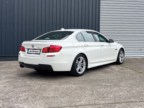 BMW 5-Series Saloon, Diesel, 2015, White