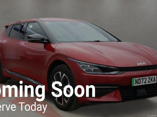 Kia EV6 Hatchback, Electric, 2023, Red