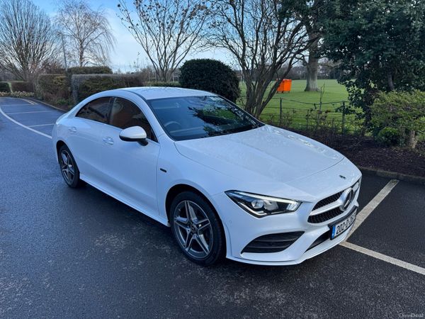 Mercedes-Benz CLA Coupe, Petrol Plug-in Hybrid, 2020, White