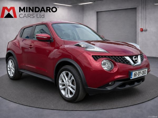 Nissan Juke SUV, Petrol, 2016, Red
