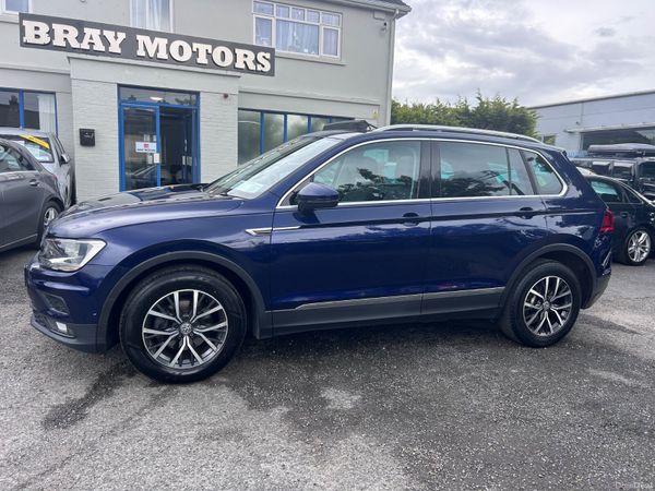 Volkswagen Tiguan SUV, Diesel, 2018, Blue