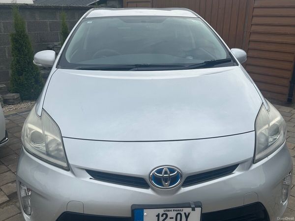 Toyota Prius Hatchback, Petrol Hybrid, 2012, Silver