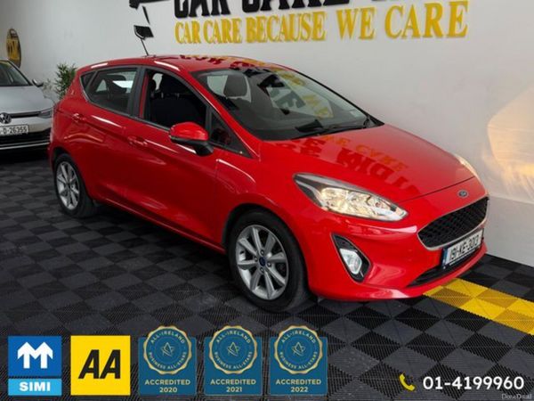 Ford Fiesta Hatchback, Petrol, 2019, Red