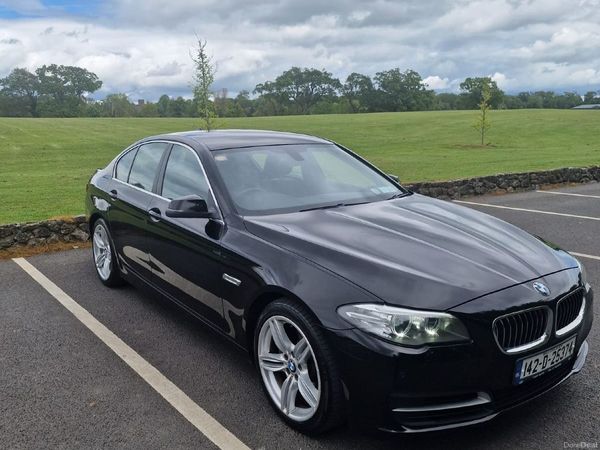 BMW 5-Series Saloon, Diesel, 2014, Black