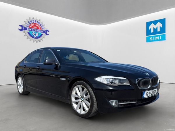 BMW 5-Series Saloon, Petrol, 2012, Black