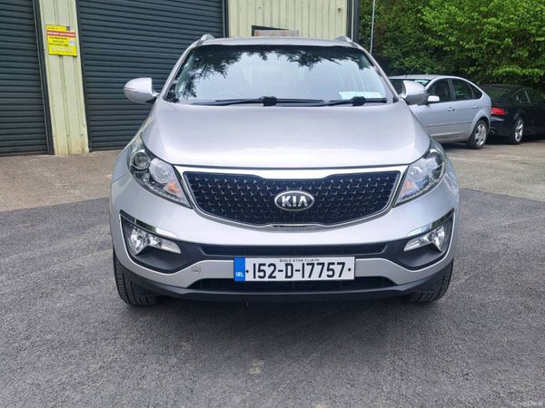 Kia Sportage SUV, Diesel, 2015, Silver