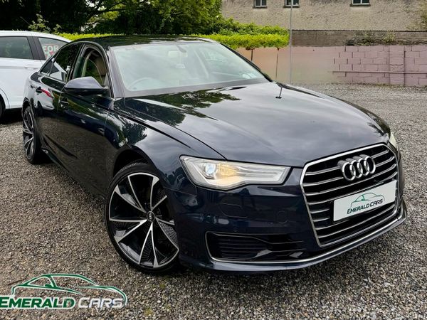 Audi A6 Saloon, Diesel, 2015, Blue