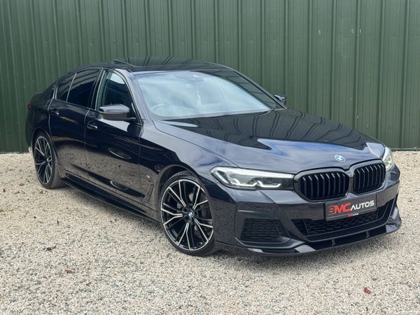 BMW 5-Series Saloon, Diesel, 2021, Black