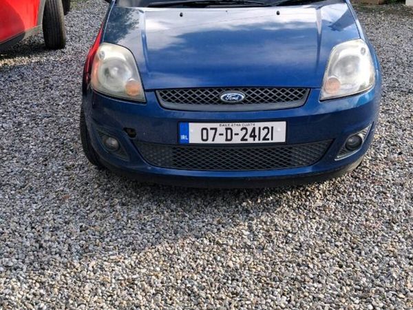 Ford Fiesta Hatchback, Petrol, 2007, Blue