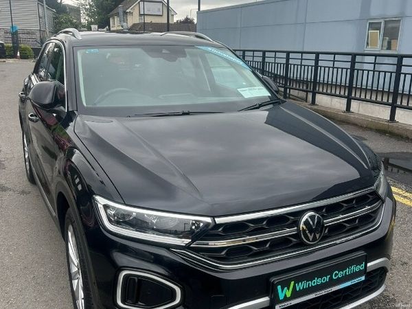 Volkswagen T-Roc SUV, Petrol, 2023, Black