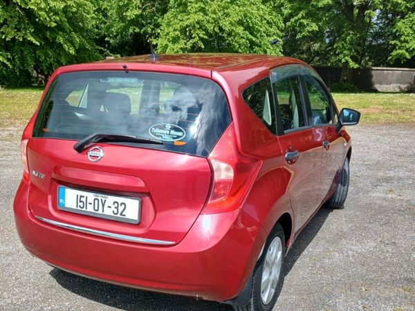 Nissan Note MPV, Petrol, 2015, Red