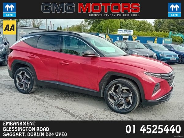 Hyundai Tucson MPV, Petrol Hybrid, 2022, Red