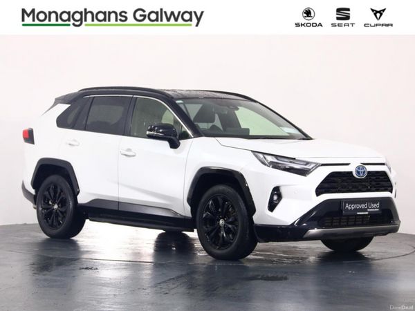 Toyota RAV4 SUV, Petrol Hybrid, 2024, White