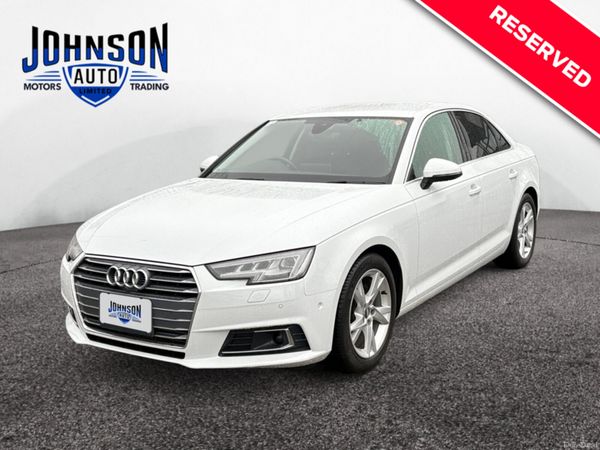 Audi A4 Saloon, Petrol, 2018, White