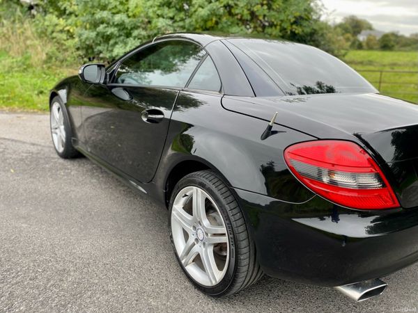 Mercedes-Benz SLK Convertible, Petrol, 2008, Black