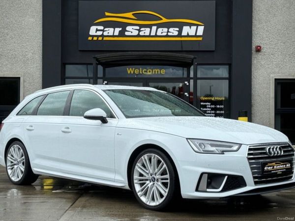 Audi A4 Estate, Diesel, 2019, White