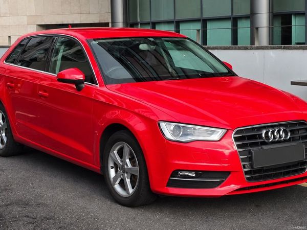 Audi A3 Hatchback, Petrol, 2014, Red