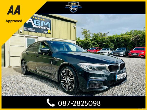 BMW 5-Series Saloon, Petrol Plug-in Hybrid, 2020, Black