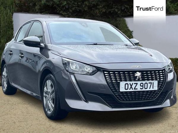Peugeot 208 Hatchback, Petrol, 2020, Grey