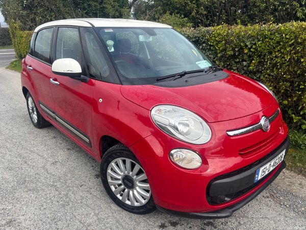 Fiat 500L MPV, Petrol, 2015, Red