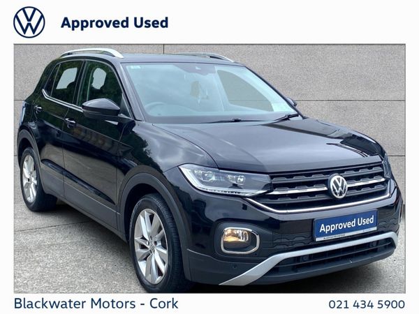 Volkswagen T-Cross Estate, Petrol, 2019, Black