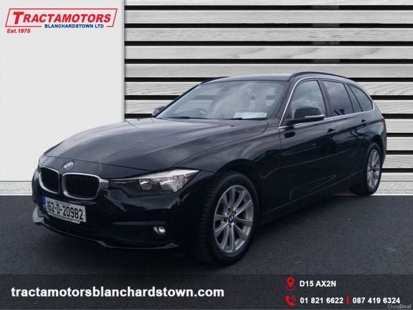 BMW 3-Series Estate, Petrol, 2016, Black