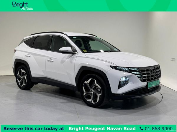 Hyundai Tucson MPV, Petrol Hybrid, 2023, White