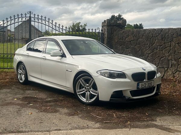 BMW 5-Series Saloon, Diesel, 2011, White